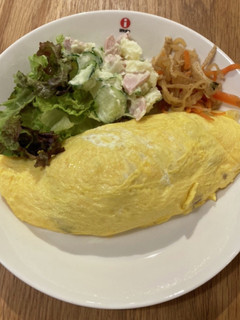 玉ねぎとひき肉のシンプルオムレツ-レシピのメイン写真
