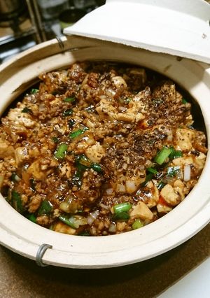 麻婆土鍋ごはん-レシピのメイン写真