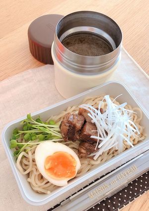スープジャーで☆あったか麺弁当-レシピのメイン写真