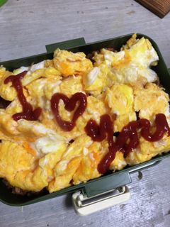 我が家のオムライス-レシピのメイン写真
