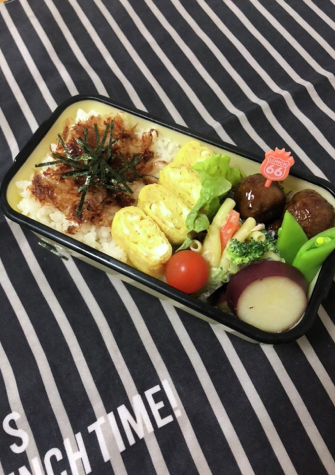 中学生弁当1/15のり弁-レシピのメイン写真