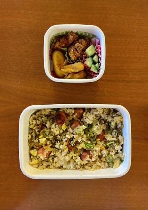 中学生野球弁当21｜高菜明太炒飯-レシピのメイン写真