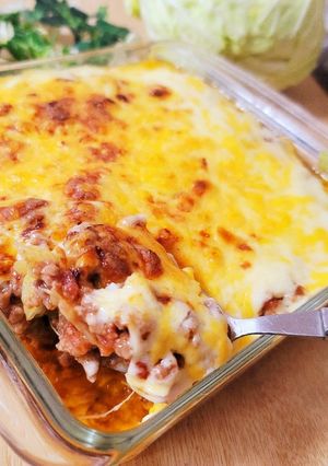キャベツでヘルシーラザニア風-レシピのメイン写真
