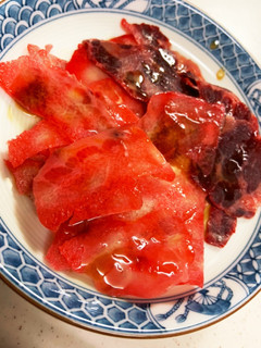 くじらベーコン☆納豆のたれ-レシピのメイン写真
