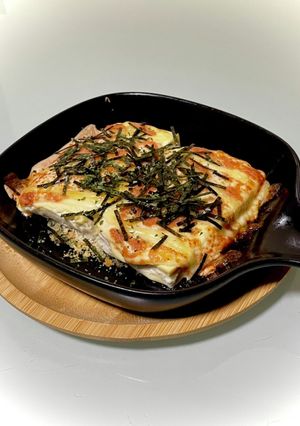 ☆豆腐モチモチ☆グラタンたらこ味-レシピのメイン写真