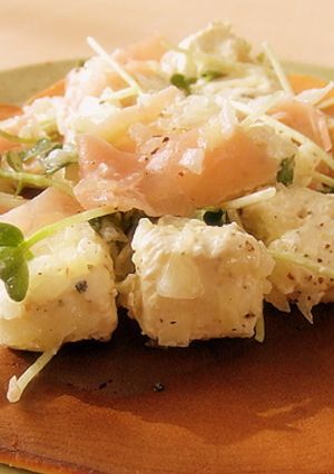 生ハムとクリームチーズのお食事パンケーキ-レシピのメイン写真