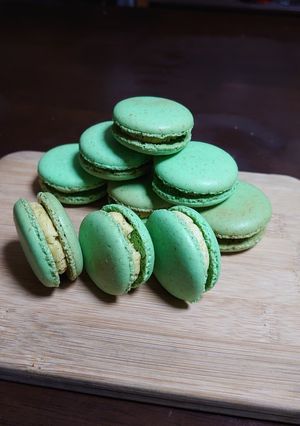 ピスタチオマカロン-レシピのメイン写真