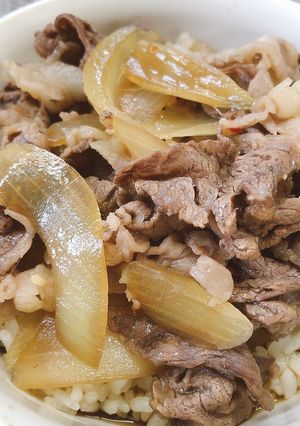 かわさき屋　ビーフスパイス　牛丼レシピ-レシピのメイン写真