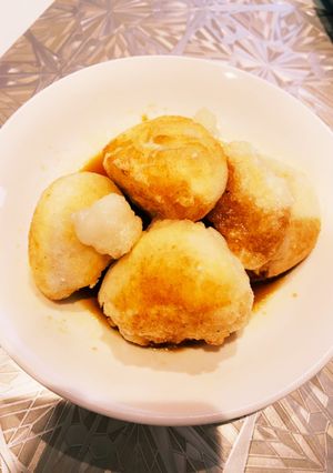 揚げ餅で砂糖醤油-レシピのメイン写真