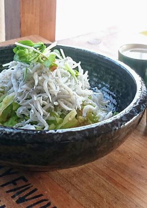 おうち居酒屋★春キャベツとしらすのナムル-レシピのメイン写真