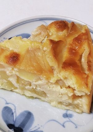 りんごのカスタード風ケーキ-レシピのメイン写真