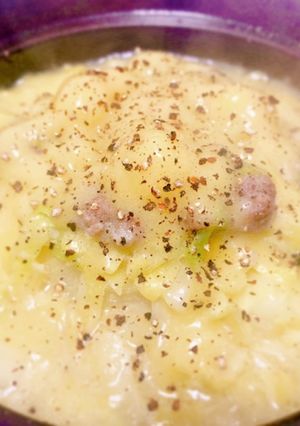 豚キャベチーズ鍋-レシピのメイン写真