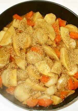 里芋たけのこ煮物♪簡単のどのつまり違和感-レシピのメイン写真