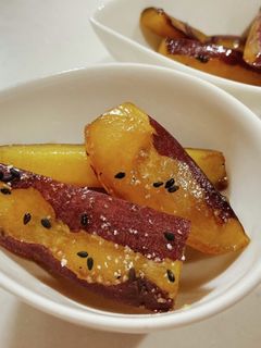 揚げない☆大学いも風おさつスティック-レシピのメイン写真