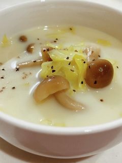 シンプル☆まろやか豆乳スープ-レシピのメイン写真