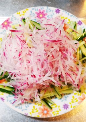 野菜たっぷりかつおのたたき-レシピのメイン写真