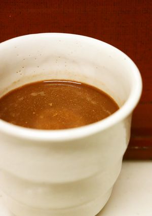 朝おやつ♪美味♪ココア甘酒ホットドリンク-レシピのメイン写真