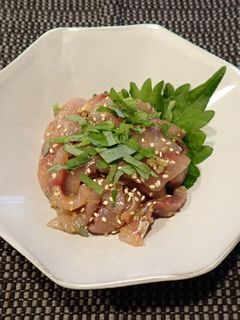 カンパチのワサビ和え-レシピのメイン写真