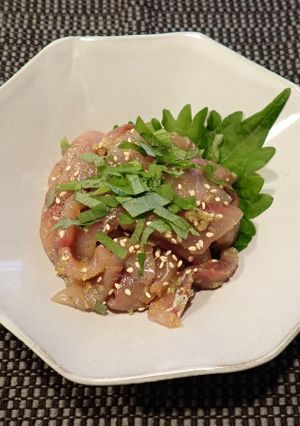 カンパチのワサビ和え-レシピのメイン写真