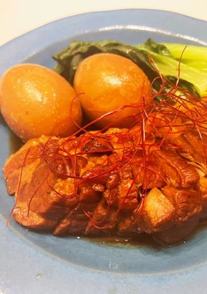 八角の香りの柔らか中華風煮豚-レシピのメイン写真