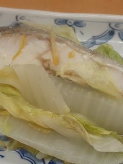 寒生真鱈の塩麹白菜蒸し-レシピのメイン写真