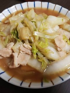 豚肉と白菜の炒め煮-レシピのメイン写真