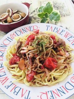 休日に食べたい!ラテン系焼そばパスタ☆-レシピのメイン写真