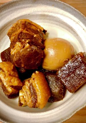 簡単本格派角煮（備忘録）-レシピのメイン写真