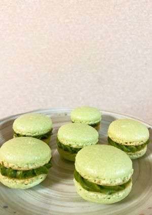 マカロン（抹茶）-レシピのメイン写真
