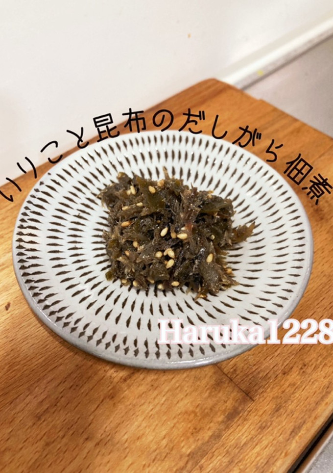 いりこと昆布のだしがら佃煮-レシピのメイン写真