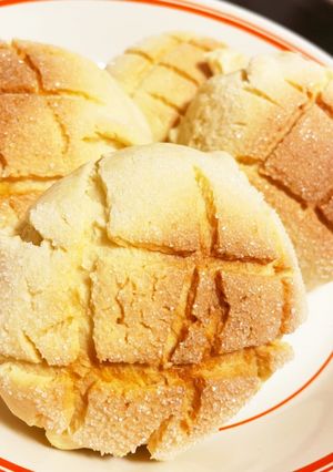 サクサクメロンパン-レシピのメイン写真