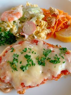 ポークソテー(トマトチーズ焼き)-レシピのメイン写真