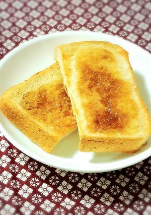 塩麹黒蜜トースト-レシピのメイン写真