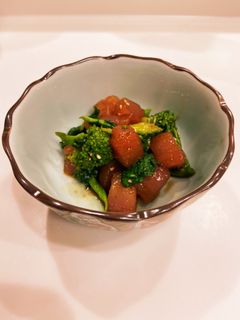 ❁菜の花とマグロの胡麻和え❁-レシピのメイン写真