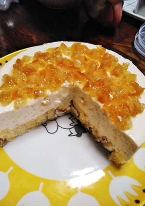 混ぜて冷すだけチーズケーキ(^^)-レシピのメイン写真