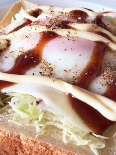 簡単!お好み焼きトースト-レシピのメイン写真