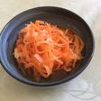 人参サラダ(材料3つ)