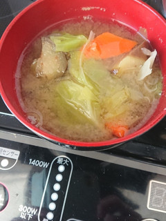 具だくさん!野菜の味噌汁-レシピのメイン写真