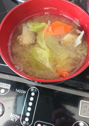 具だくさん！野菜の味噌汁-レシピのメイン写真