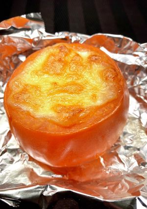 丸ごとトマトのベーコンポテトグラタン-レシピのメイン写真