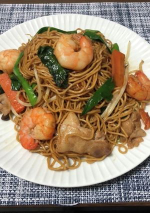 オイスターソース味上海焼きそば-レシピのメイン写真