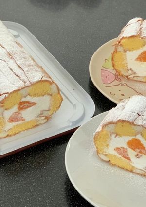 カルディナールのロールケーキ♡-レシピのメイン写真