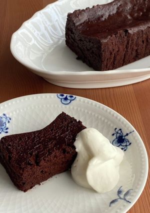 簡単★濃厚半生ガトーショコラ-レシピのメイン写真
