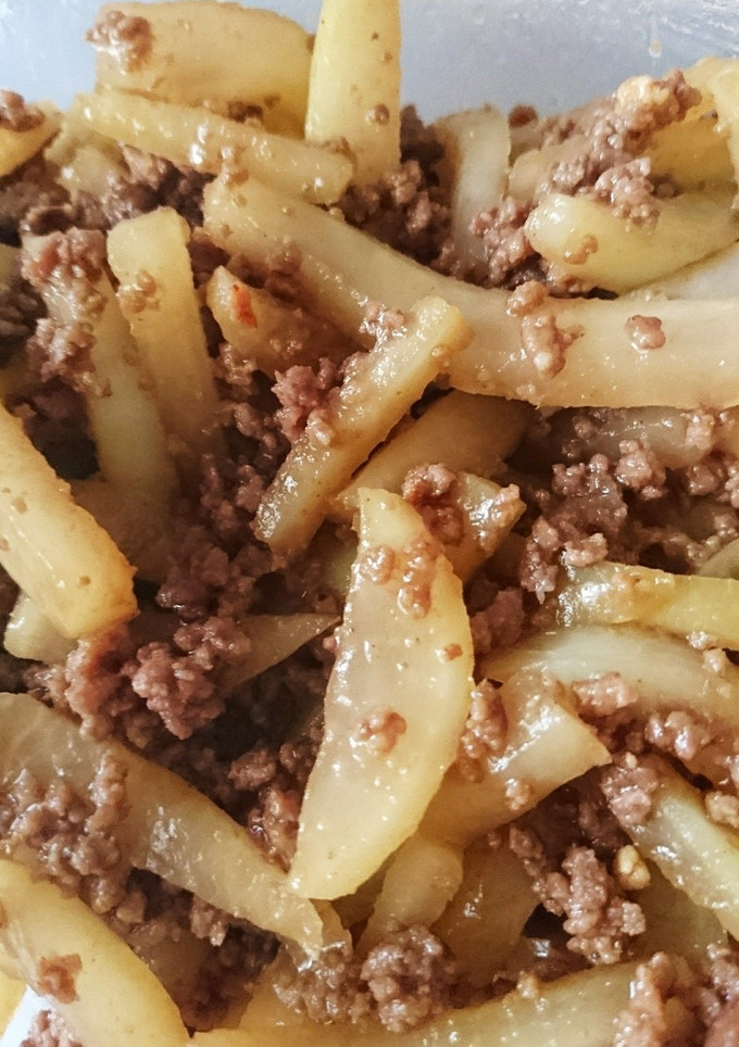 捨てないでぇ！大根の皮の肉味噌炒め-レシピのメイン写真