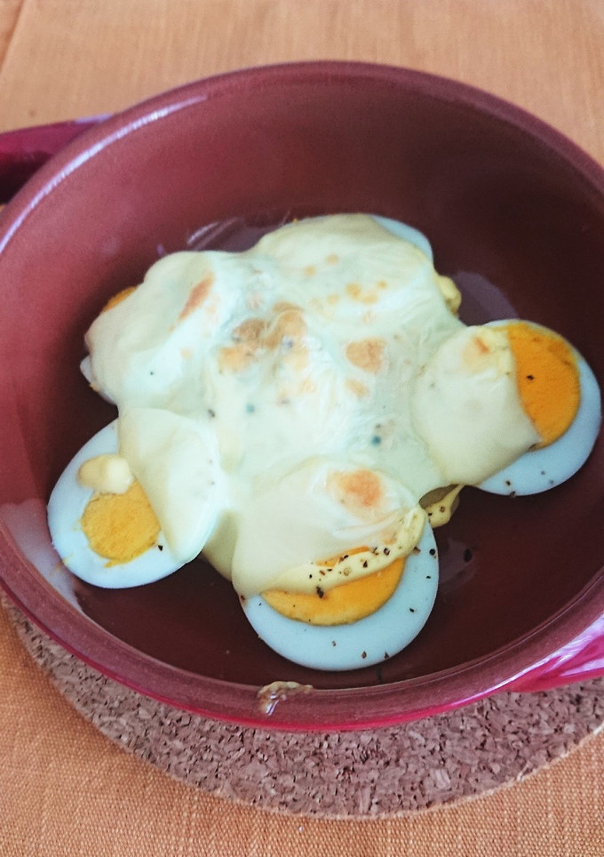 ゆで卵とじゃがいものチーズ焼き♪-レシピのメイン写真