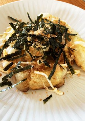 お餅の消費に！簡単だけど後を引く〜揚げ餅-レシピのメイン写真