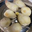 保温鍋で 里芋の下茹で