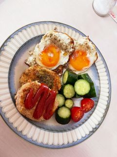 高タンパク質 低糖質ハンバーグ-レシピのメイン写真
