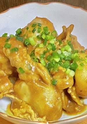 里芋と豚バラ肉のカレーうま煮-レシピのメイン写真