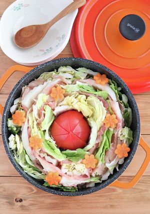野菜のうま味たっぷり!ミルフィーユ鍋-レシピのメイン写真